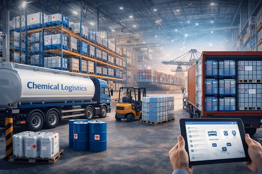 Chemical logistics and delivery support